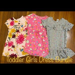 Toddler girls dress bundle